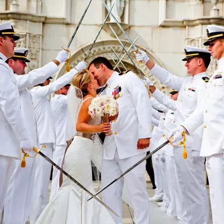 Mariage avec Sabres officiers