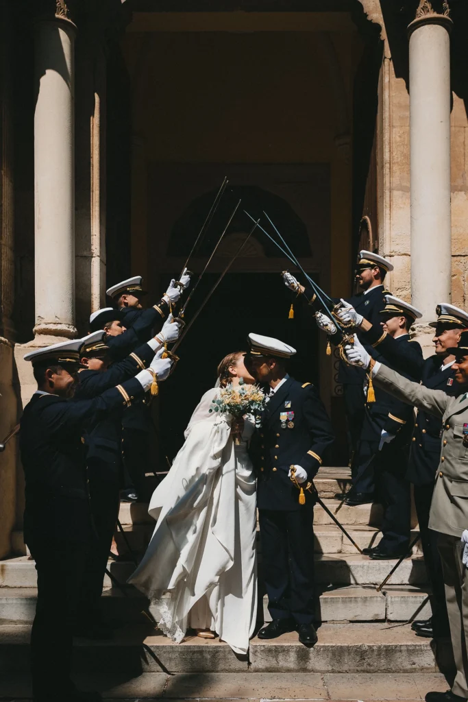 mariage sabre francais