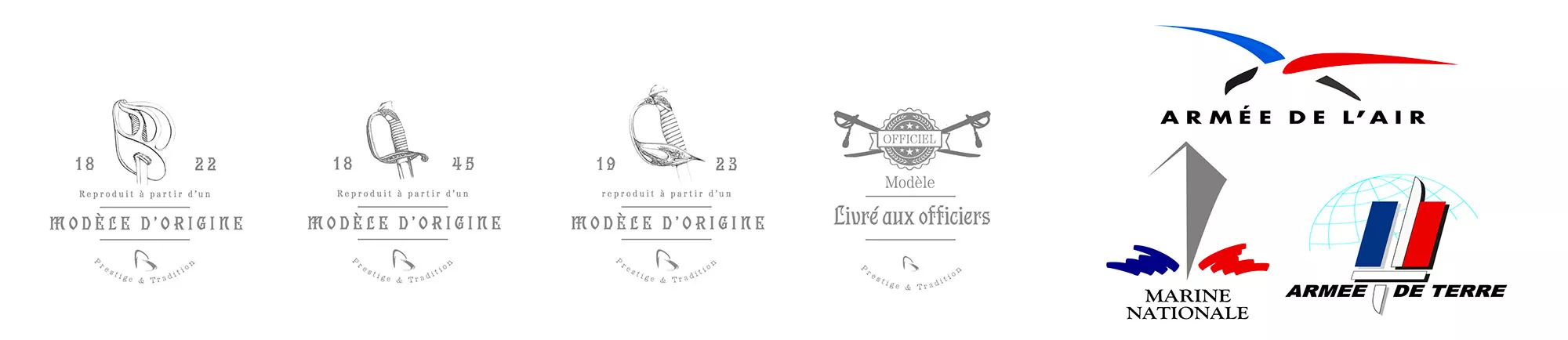 logo qualité sabre officier