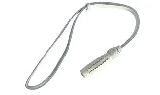Dragonne cuir blanc
