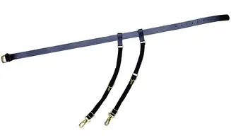 Ceinturon cuir avec bélière