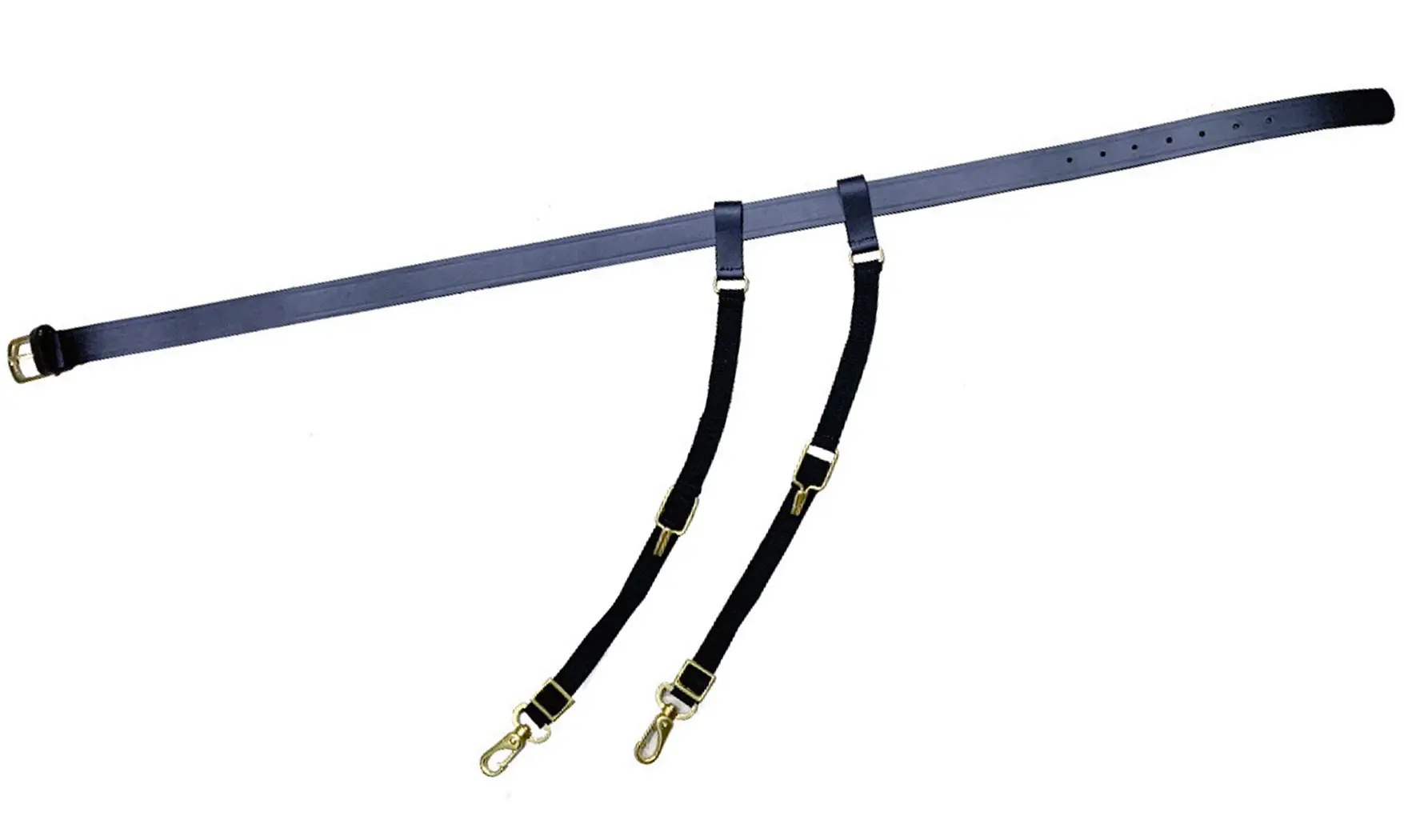 Ceinturon cuir avec bélière